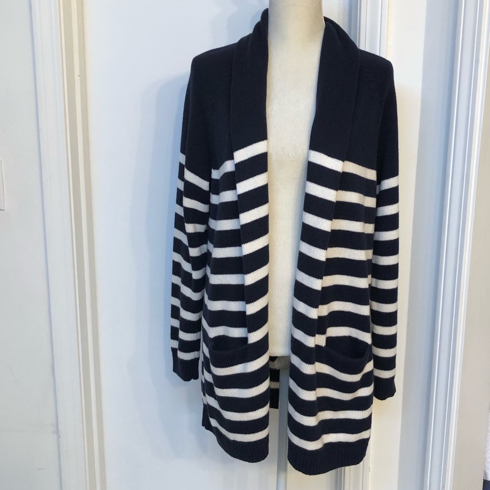 Talbots Women’s size L open sweater cardigan